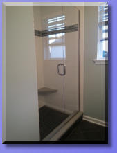 3/8" Frameless Shower Door & Panel/Whitehall PA