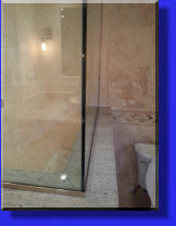 Clipless and Headerless Frameless Shower Enclosure.